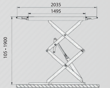 Elevador de Tijeras 305LP/305LPM - Imagen 5