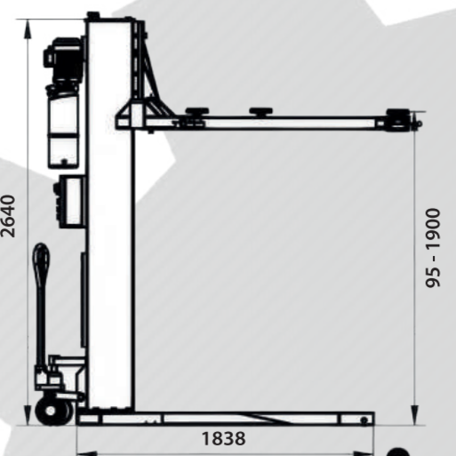 Elevador 1 Columna P130M - Imagen 7