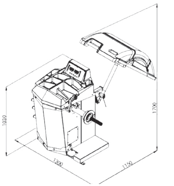 Equilibradora de Turismo CB3010B - Imagen 3