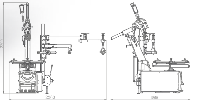 Desmontadora de Turismo LC889NV/390H - Imagen 6