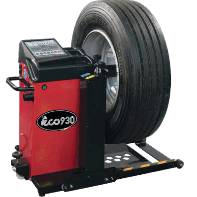 Equilibradora de Vehiculo Industrial TECO 930 MOTORIZADA